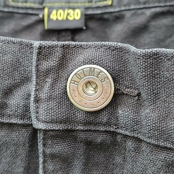 Holmes Workwear Canvas Cargo Pants Men's 40x30 - Picture 3 of 10